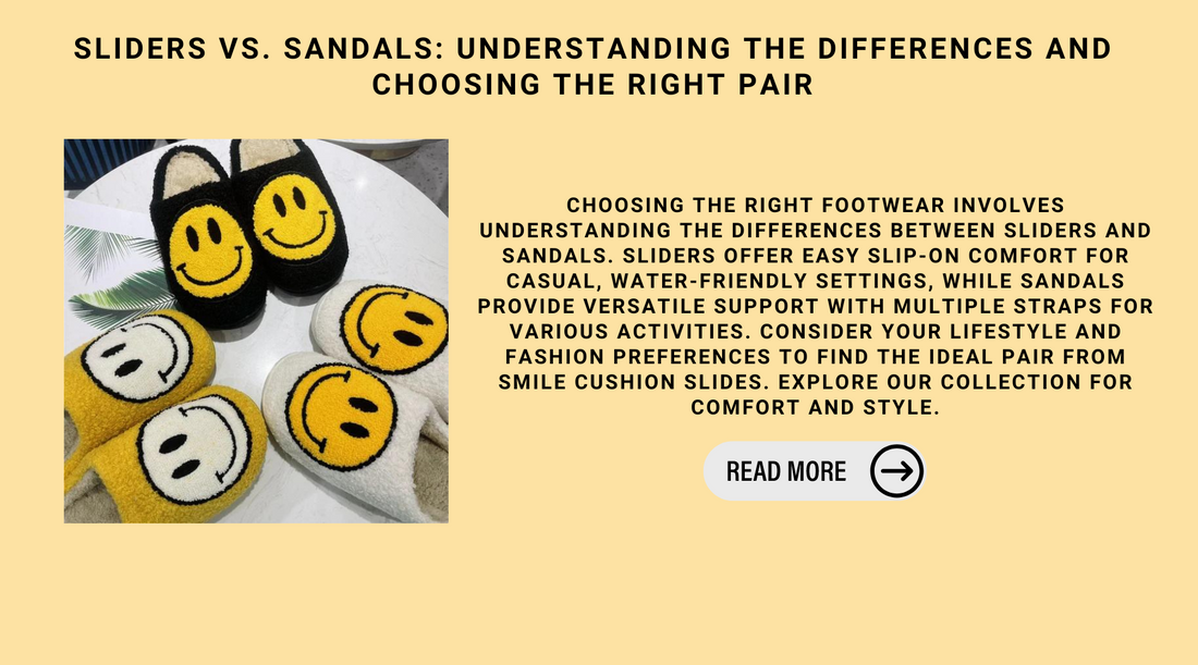 Sliders Vs. Sandals: Understanding The Differences And Choosing The Right Pair