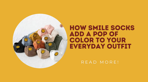 How Smile Socks Add a Pop of Color to Your Everyday Outfit