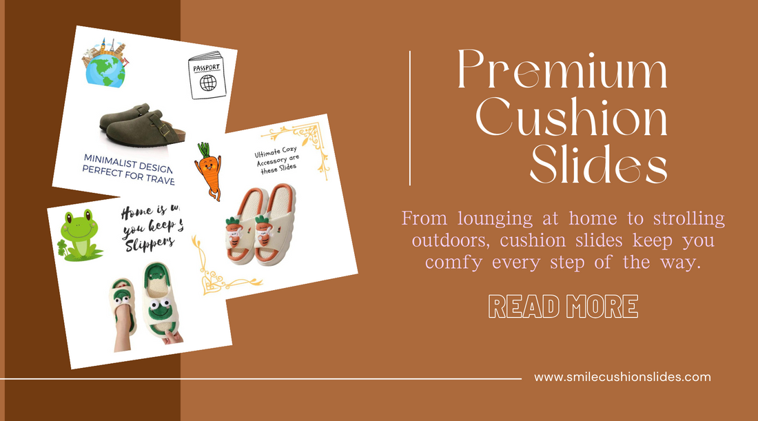 The Art Of Minimalism In Smile Cushion Slides Design