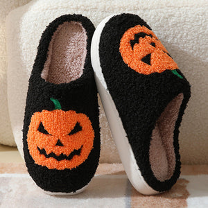 Cozy Halloween Themed Slippers