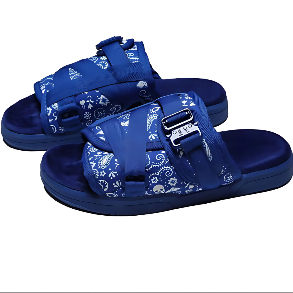 Cushioned Sole Adjustable Slide Sandals