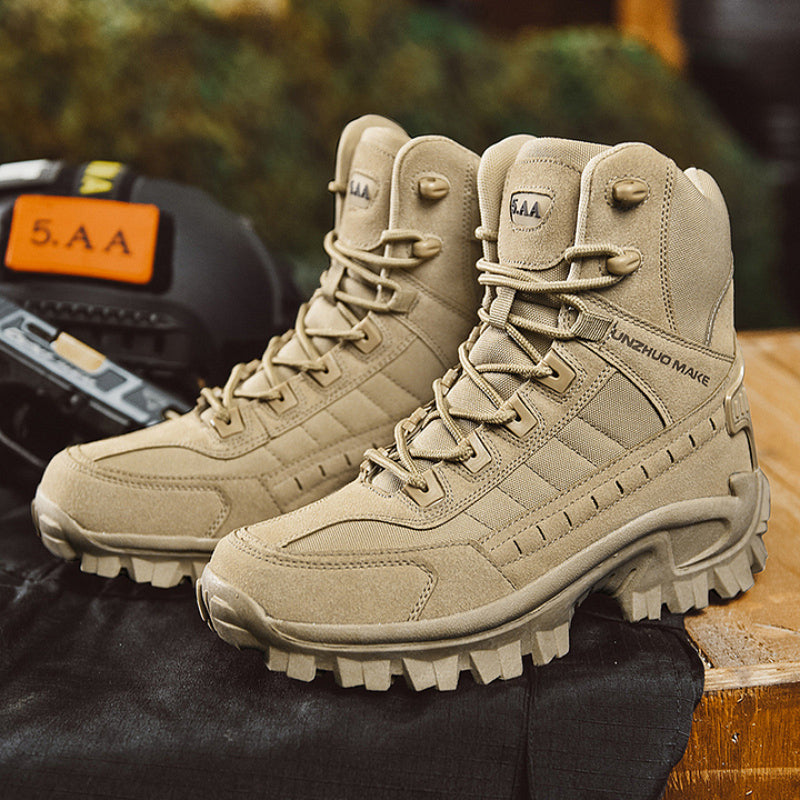 Desert High Top Tactical Boots