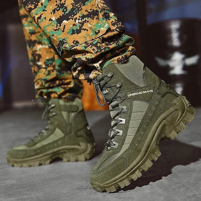 Desert High Top Tactical Boots