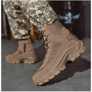 Desert High Top Tactical Boots
