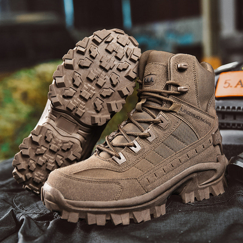 Desert High Top Tactical Boots