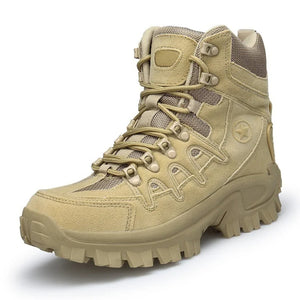 Rugged Terrain Lace Up Boots