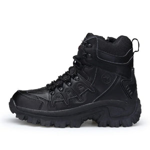 Rugged Terrain Lace Up Boots