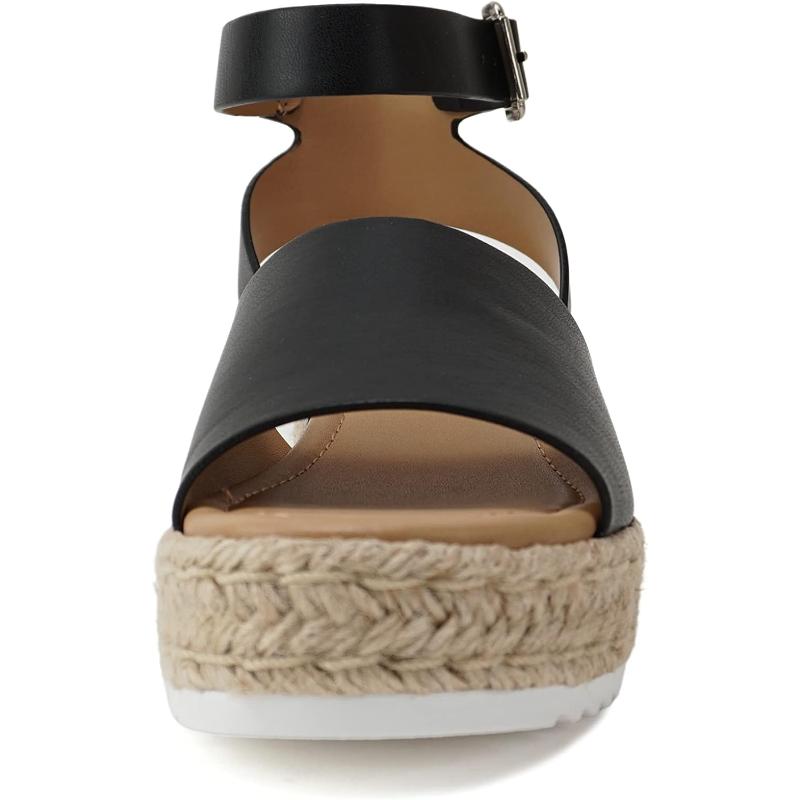 Summer Breeze Espadrille Wedge Sandals