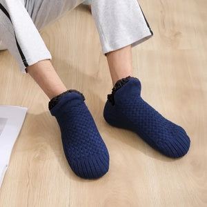 Cozy Knitted Winter Slipper Socks