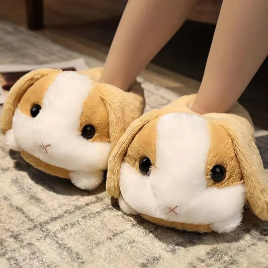 Adorable Bunny Plush Slippers