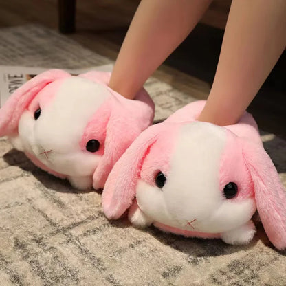 Adorable Bunny Plush Slippers