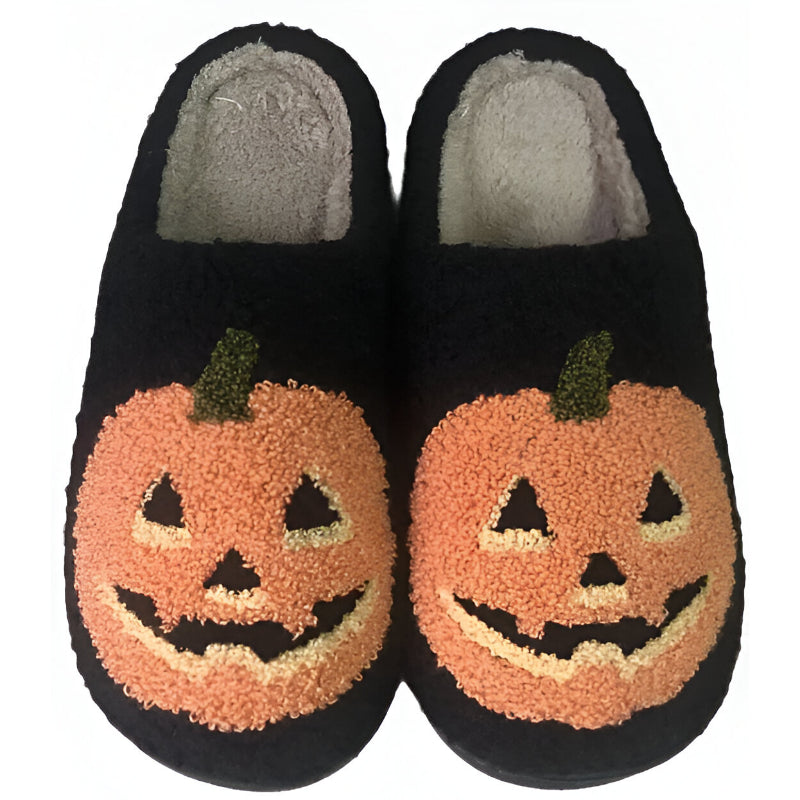 Halloween Pumpkin Slippers